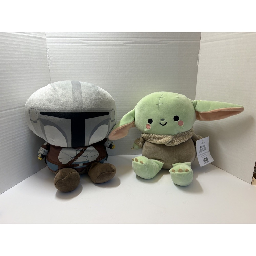 Disney Star Wars Hallmark Grogu Mandalorian Better Together 10+”Magnetic Plush
